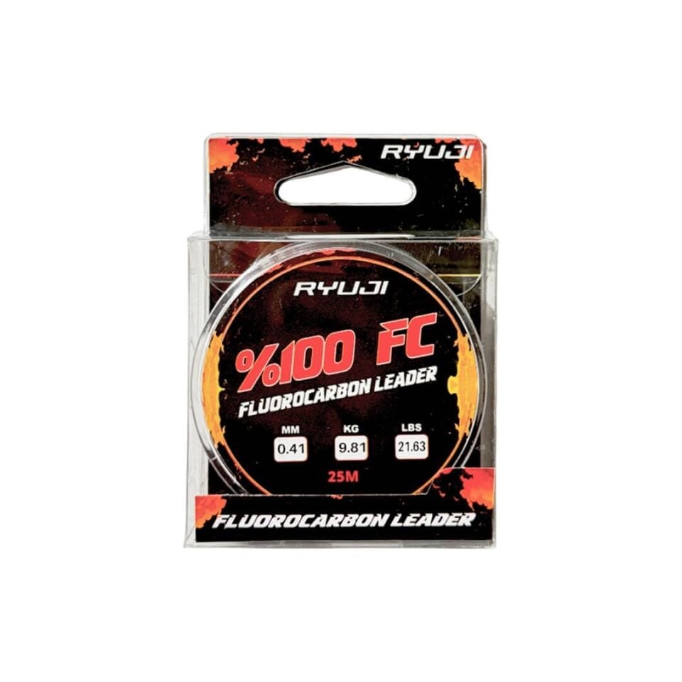 Ryuji Fluoro Carbon 25 Mt Shock Leader Misina