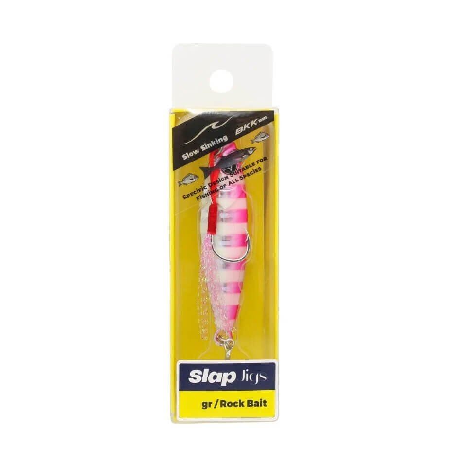 Hanfish Slap Special Pink Zebra Glow Jig Yem 10 gr