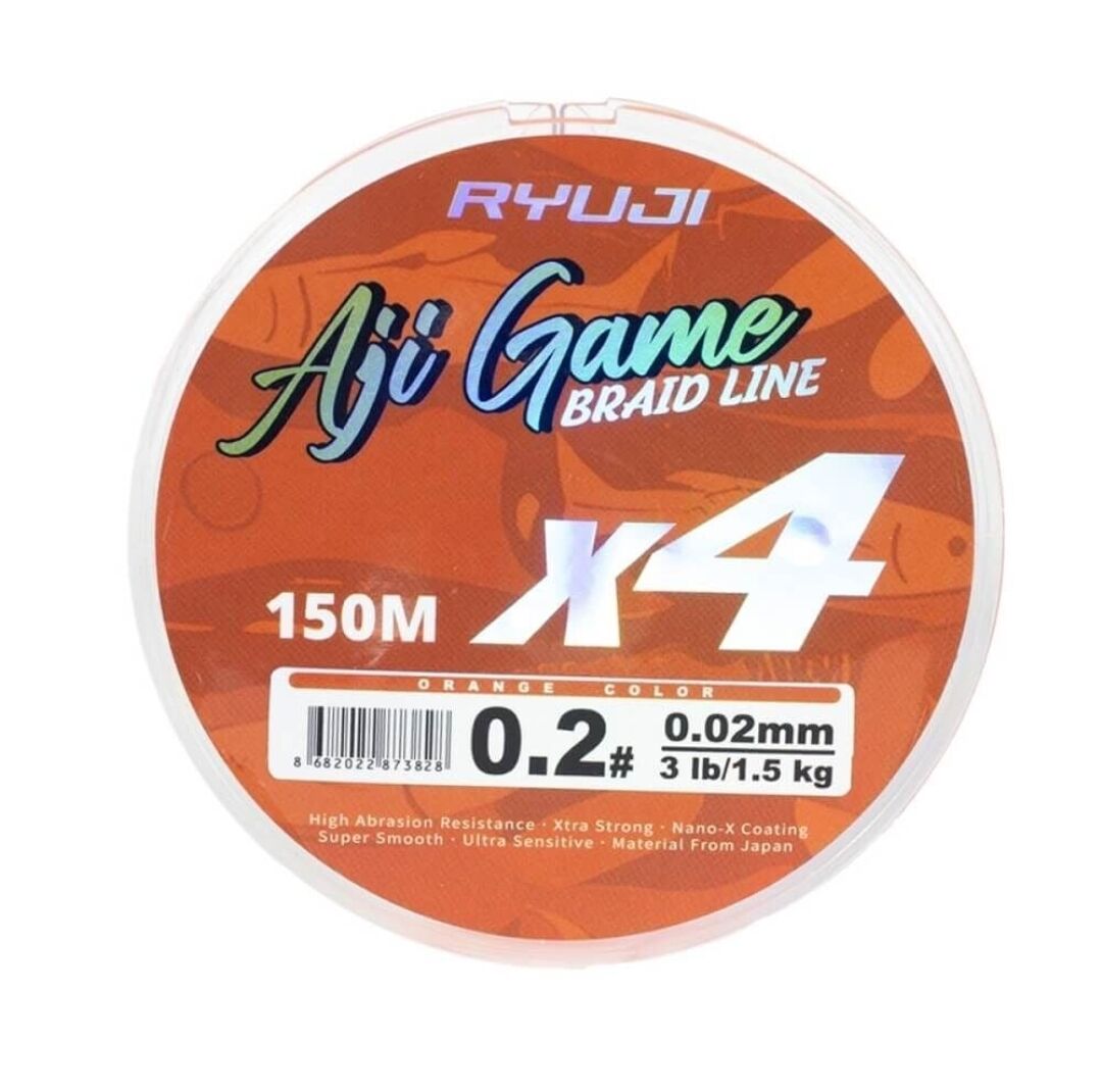 Ryuji Aji Game 4x 150 Mt Orange İp Misina