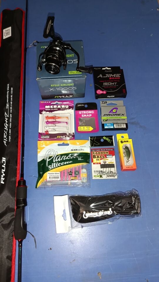 Ryuji Airlight Lrf Olta Takımı ve Yem Seti
