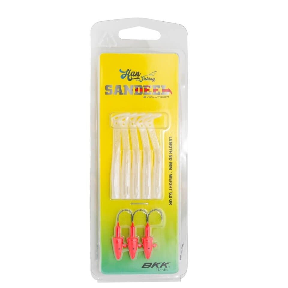 Hanfish Sandeel 8 Cm 5.2 Gr Silikon Yem