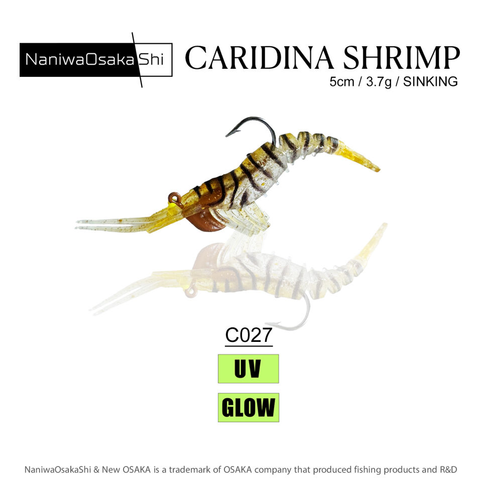 NANIWAOSAKASHI CARIDINA SHRIMP 5CM 3.5GR C027