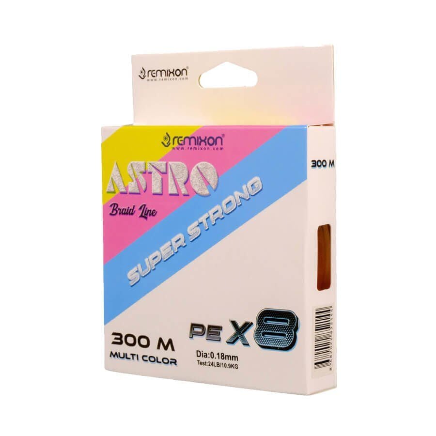 Remixon Astro 8x 300m Multi Color İp Misina 0.13 mm