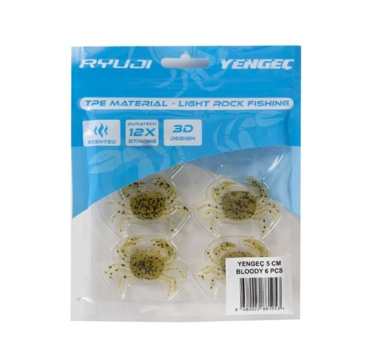 Ryuji Yengeç 5 Cm Silikon Yem